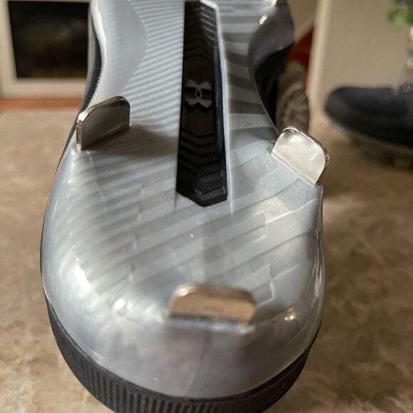 UNDER Armour Men's UA Yard Low ST Baseball Cleats - Black NEW size 7 - Picture 5 of 8